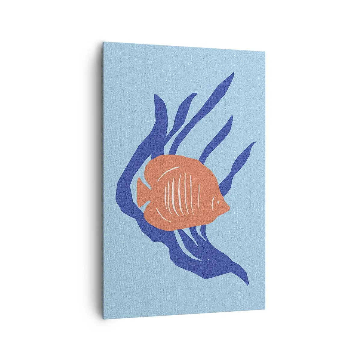 Impression sur toile - Image sur toile - Habitant des eaux coralliennes - 80x120 cm