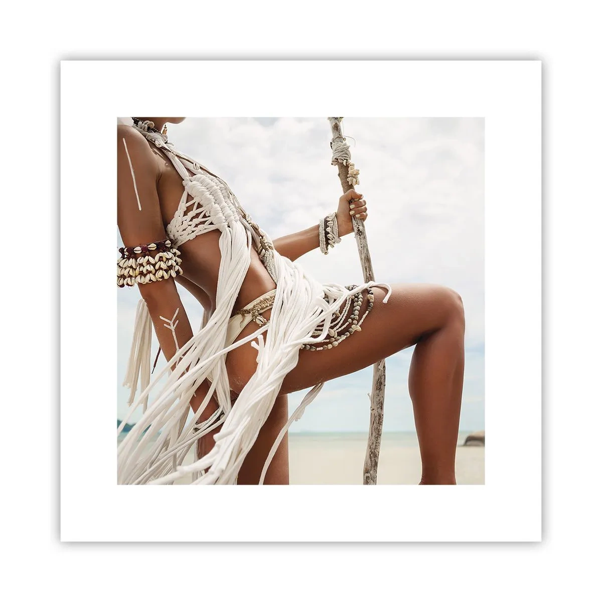 Affiche - Poster - Prêtresse du soleil - 30x30 cm