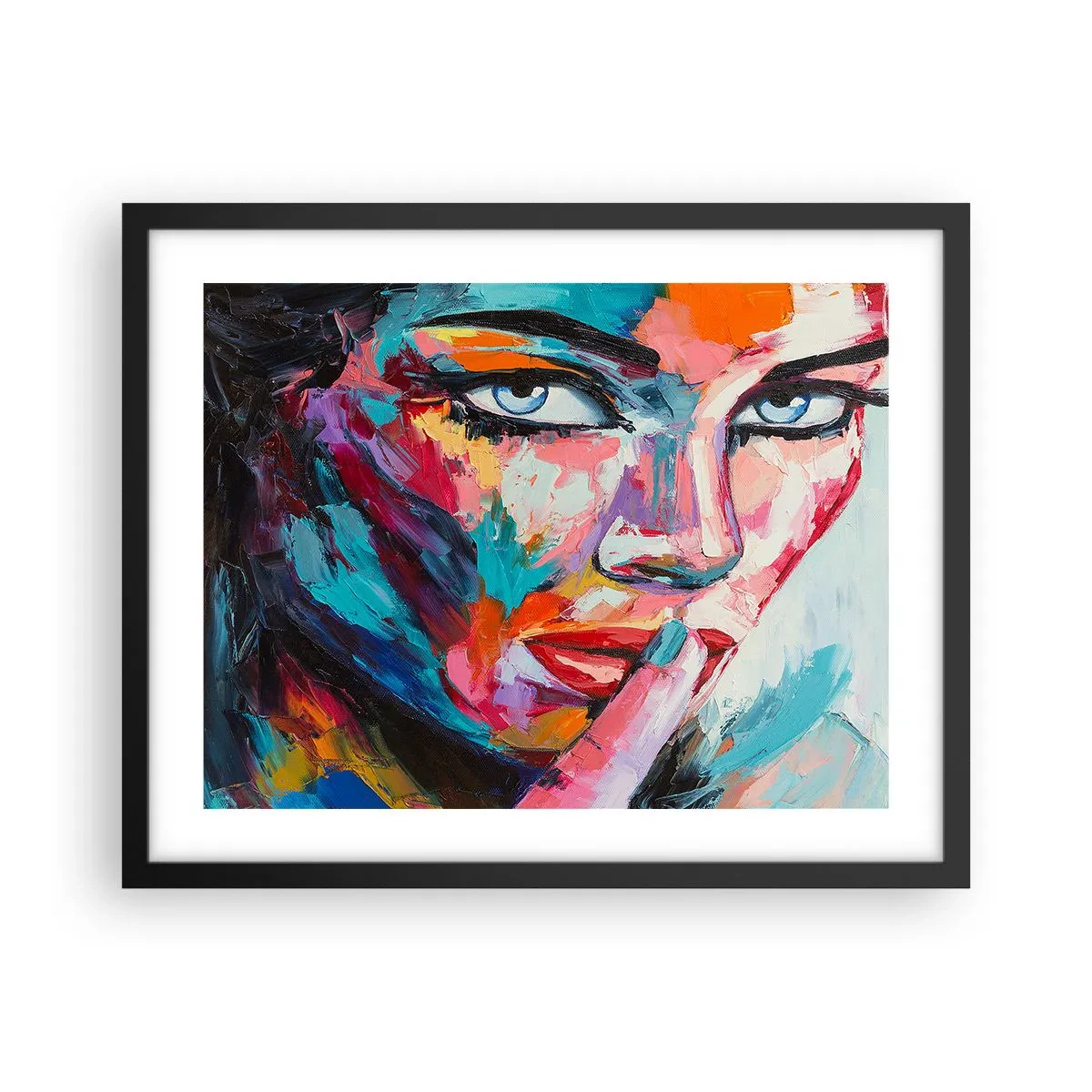 Affiche dans un cadre noir - Poster - Notre premier secret - 50x40 cm