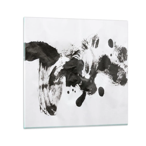 Impression sur verre - Image sur verre - De la méthode dans la folie ? - 40x40 cm