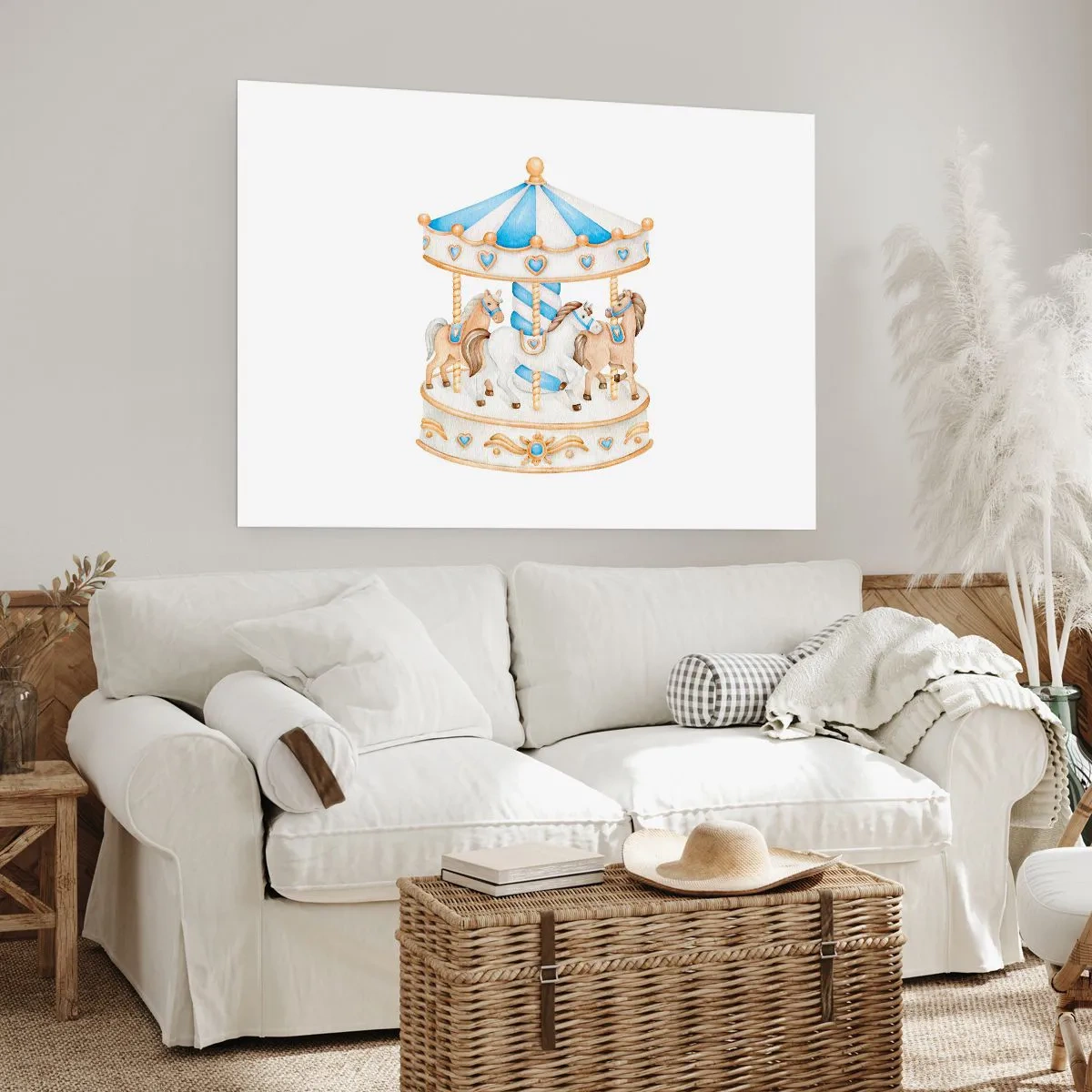 Affiche - Poster - Douce enfance - 91x61 cm