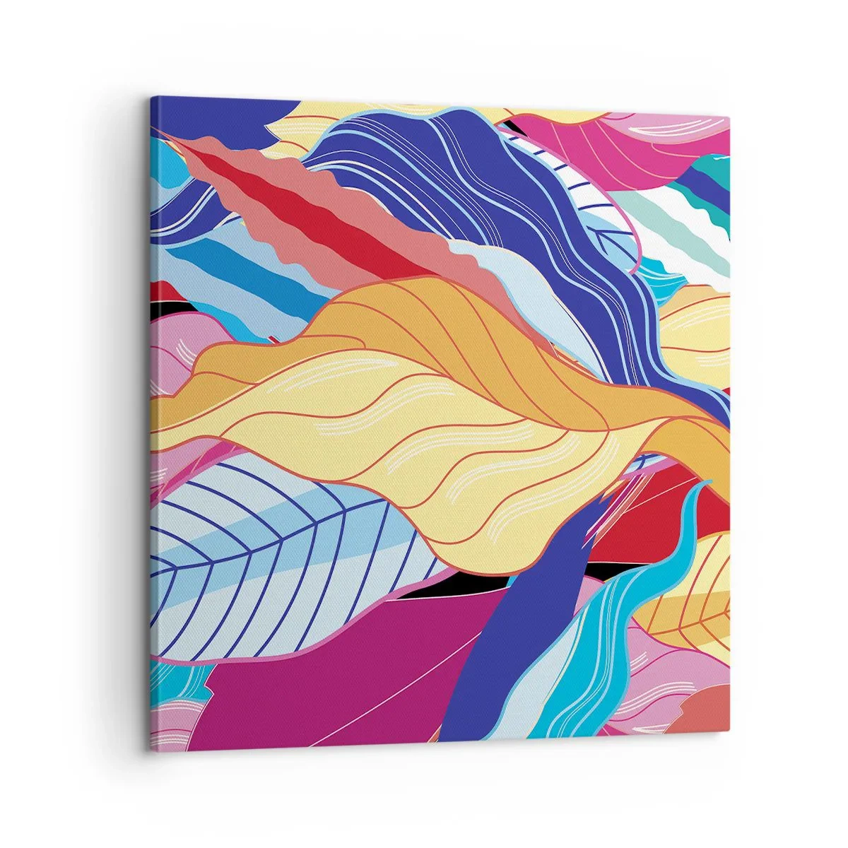 Impression sur toile - Image sur toile - Un désordre coloré - 60x60 cm