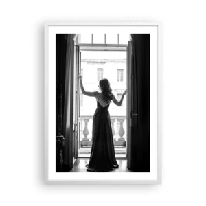 Affiche dans un cadre blanc - Poster - Dans plusieurs style - 50x70 cm