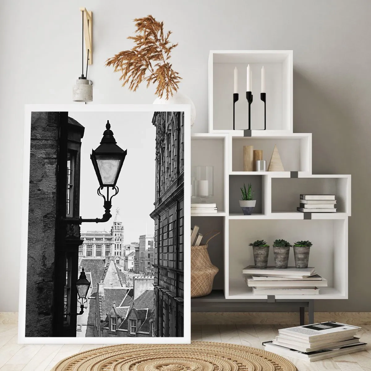 Affiche - Poster - L'histoire d'Édimbourg - 70x100 cm