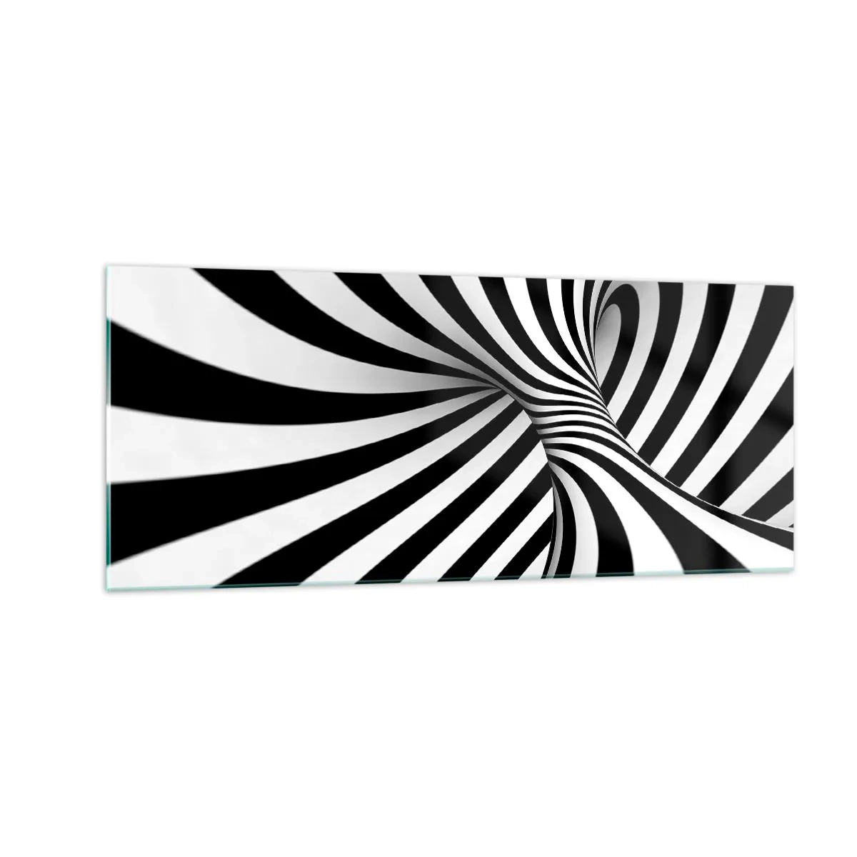 Impression sur verre - Image sur verre - Composition : espace de danse - 100x40 cm