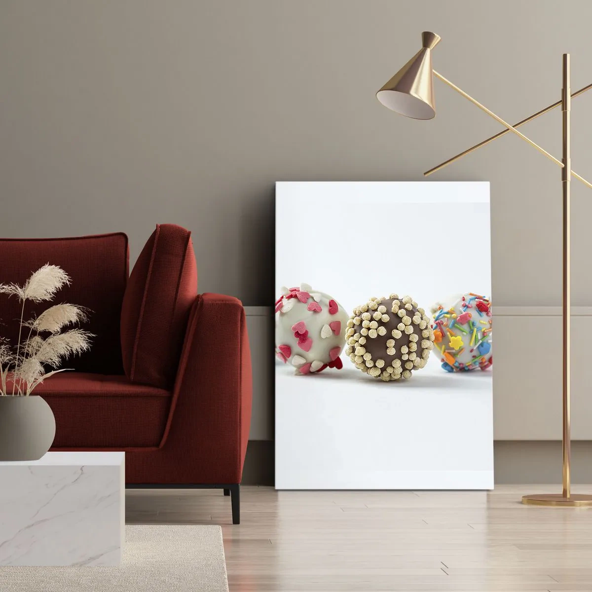 Impression sur toile - Image sur toile - La vie peut être douce - 55x100 cm