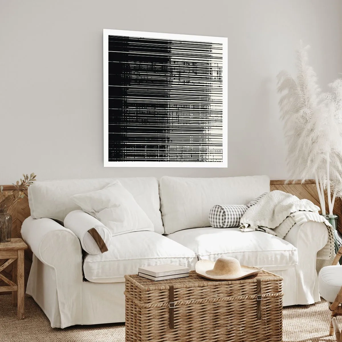 Affiche - Poster - Ondes et vibrations - 30x30 cm