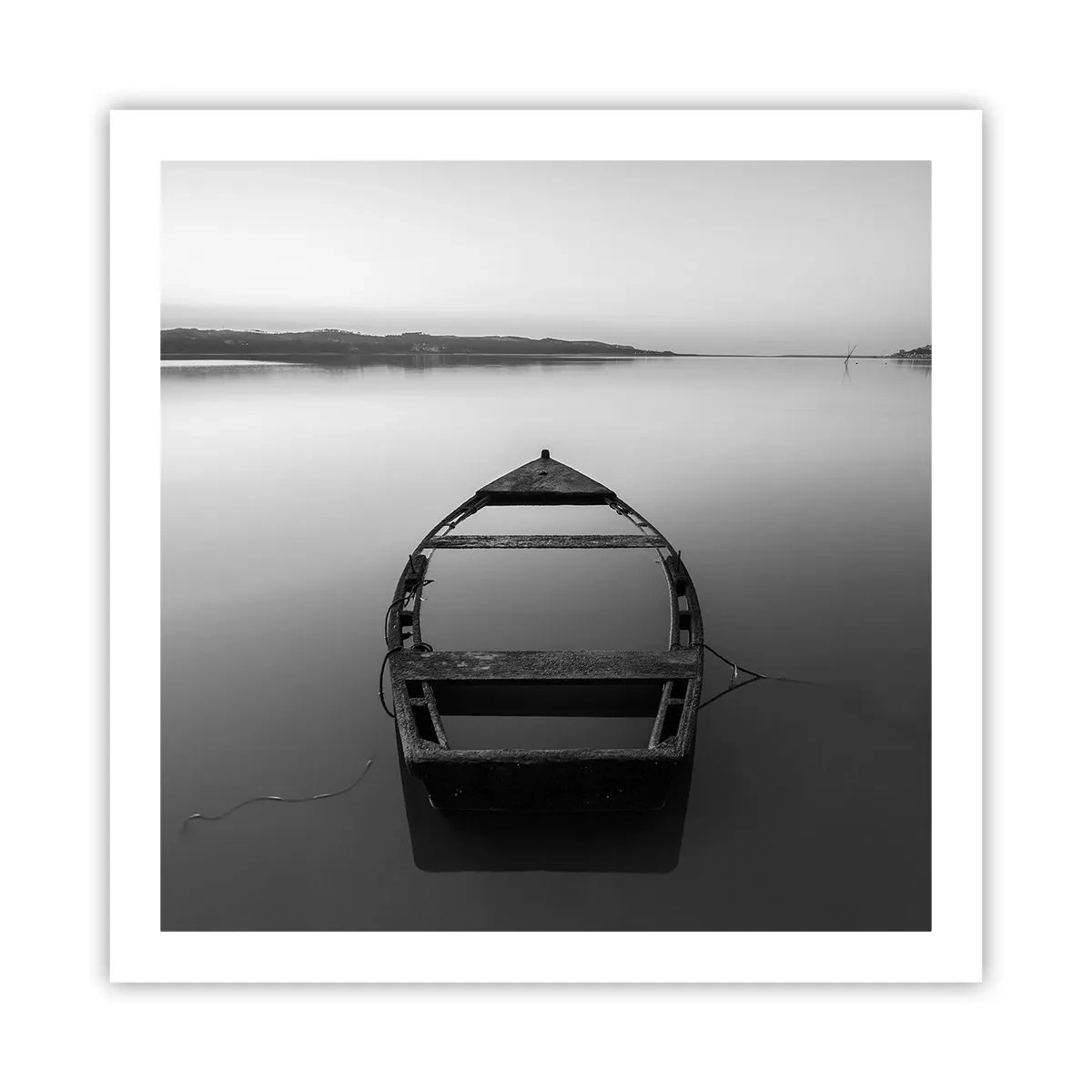 Affiche - Poster - Nostalgie et mélancolie - 60x60 cm