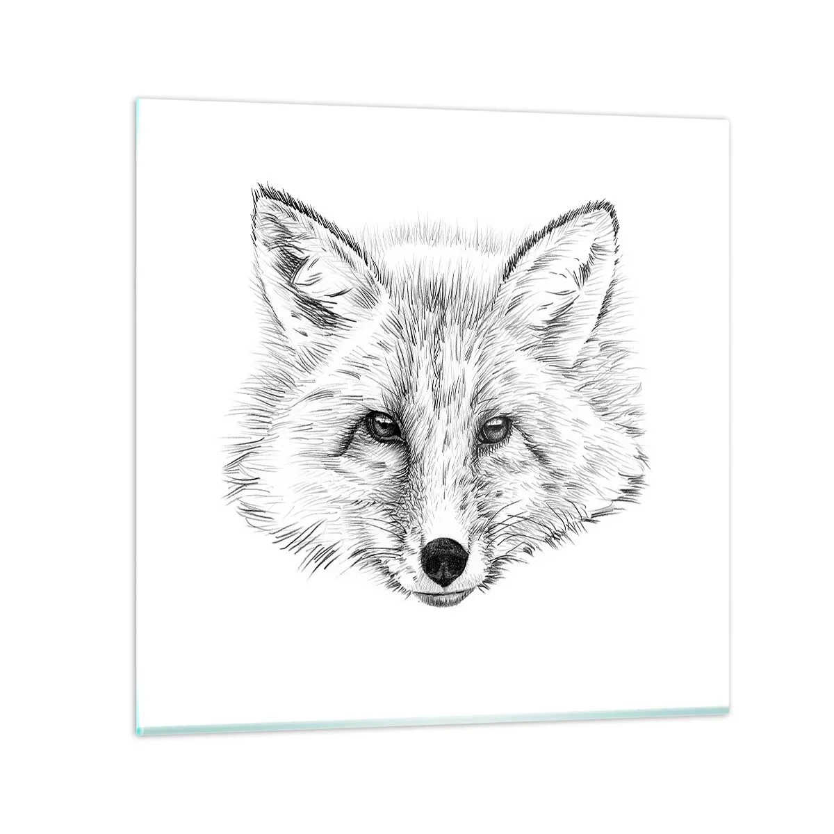 Impression sur verre - Image sur verre - Ces yeux peuvent-ils mentir ? - 40x40 cm