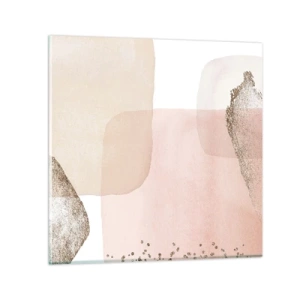 Impression sur verre - Image sur verre - Regard à travers la couleur - 30x30 cm