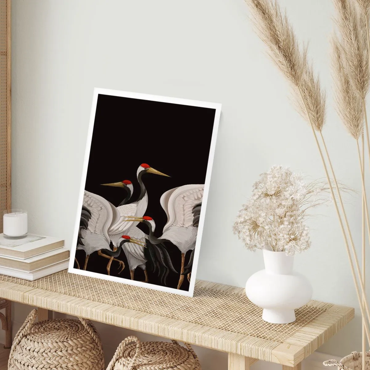 Affiche - Poster - Histoire d'oiseaux - 30x40 cm
