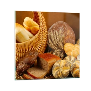 Impression sur verre - Image sur verre - On s'en est encore sorti - 30x30 cm