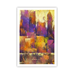 Affiche - Poster - Composition métropolitaine - 61x91 cm