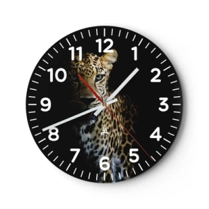 Horloge murale - Pendule murale - Beauté sombre - 40x40 cm