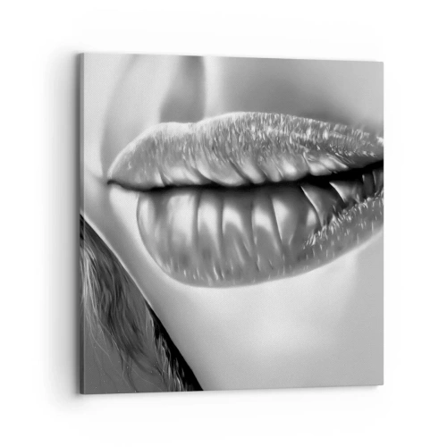 Impression sur toile - Image sur toile - Je sais à quoi tu penses… - 70x70 cm