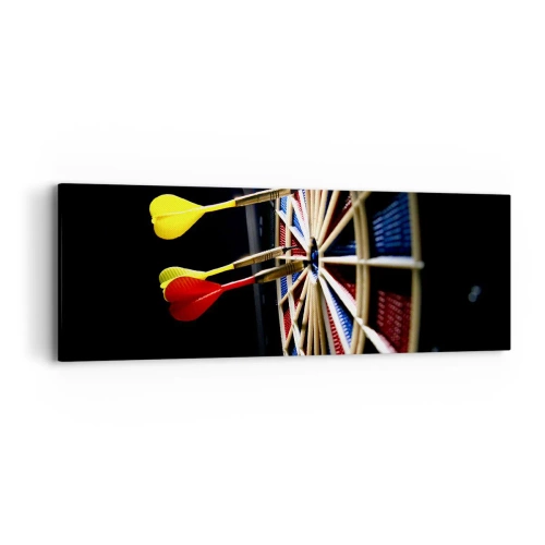 Impression sur toile - Image sur toile - Droit au but - 90x30 cm