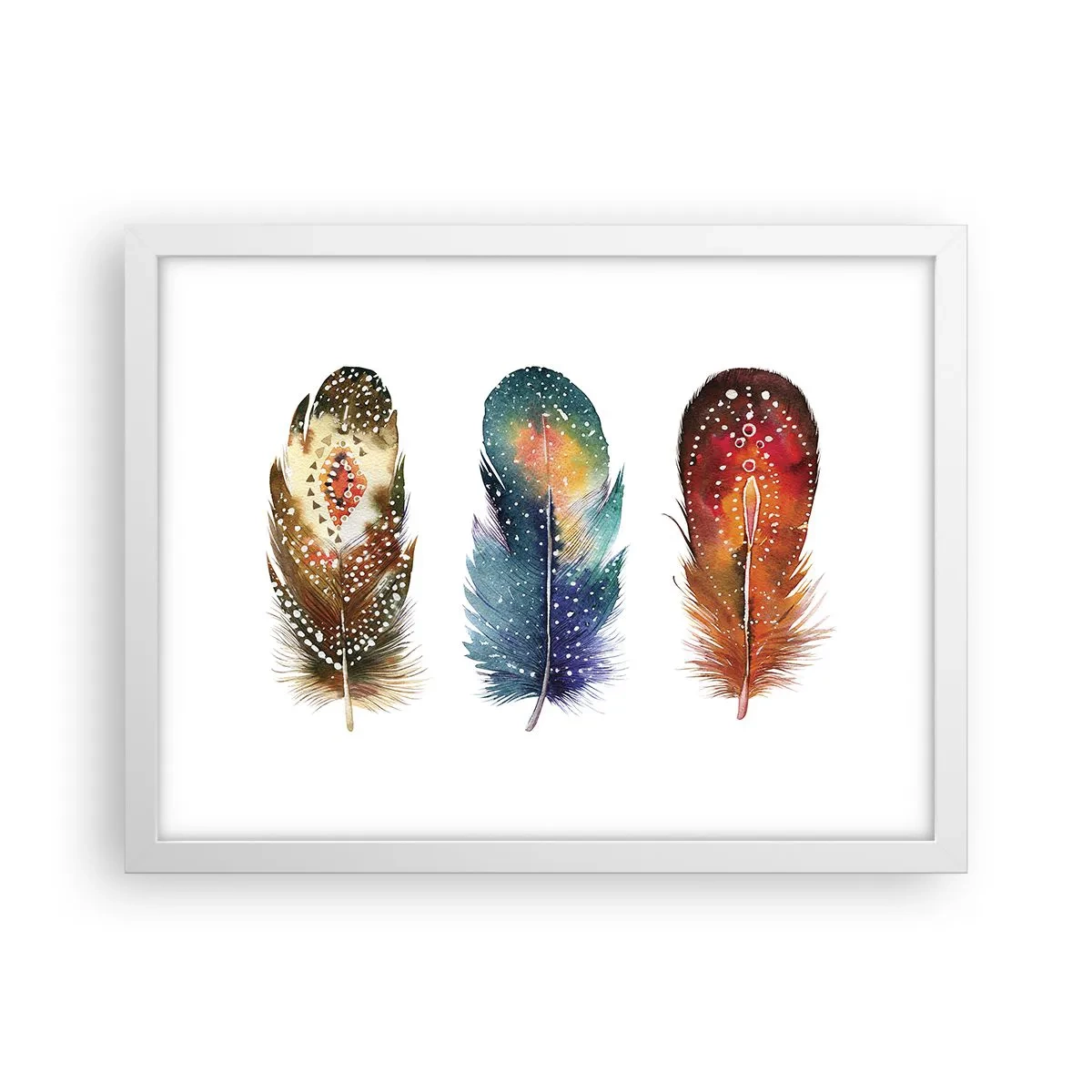 Affiche dans un cadre blanc - Poster - Rituels, cérémonies, secrets - 40x30 cm