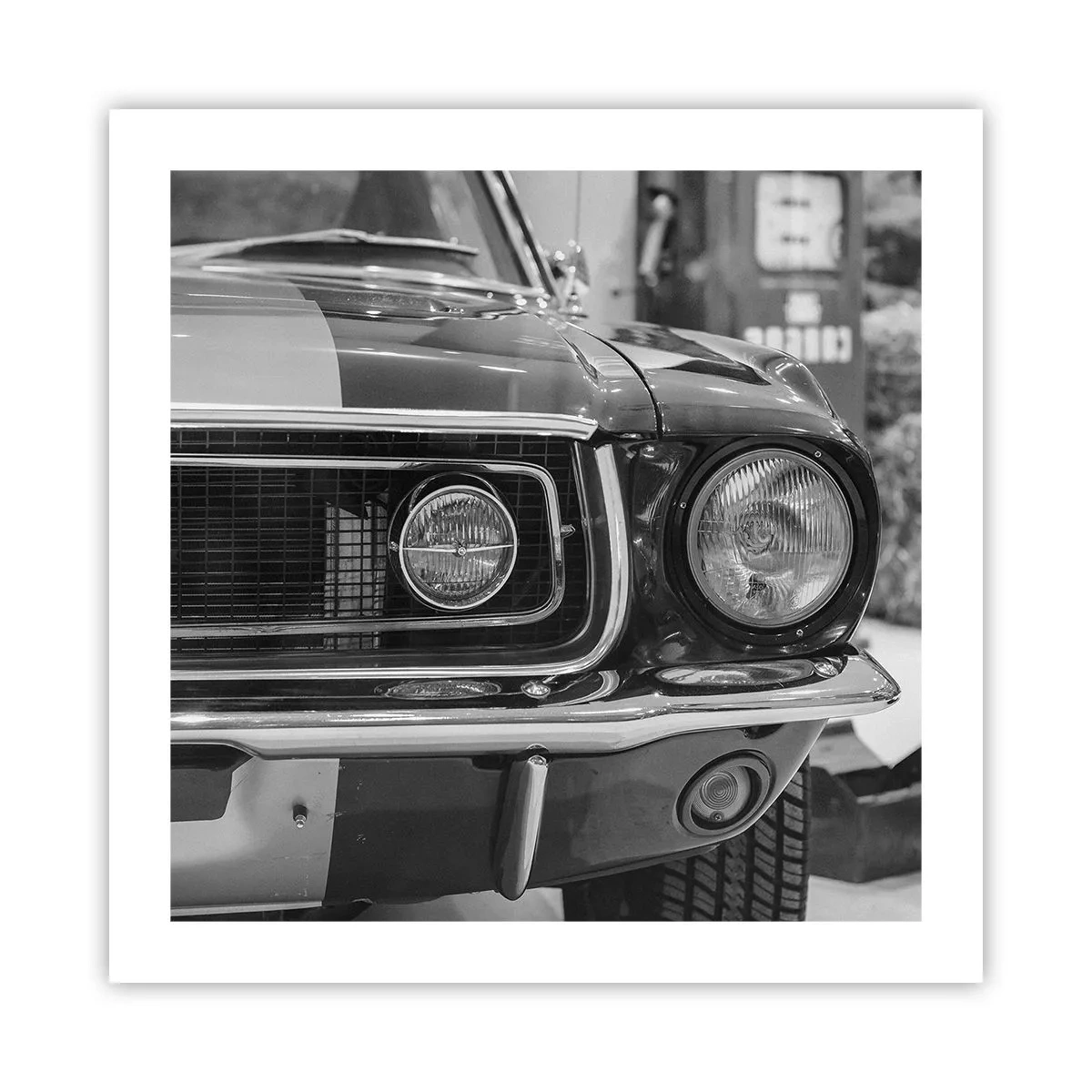 Affiche - Poster - Conduire dur - 50x50 cm