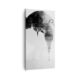 Impression sur toile - Image sur toile - Des deux côtés du verre - 65x120 cm