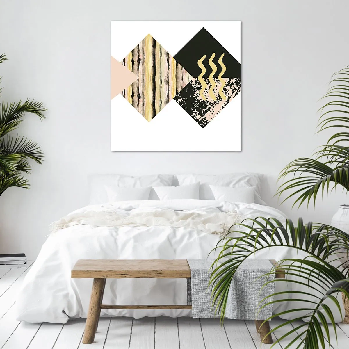 Impression sur toile - Image sur toile - Pas si simple - 60x60 cm