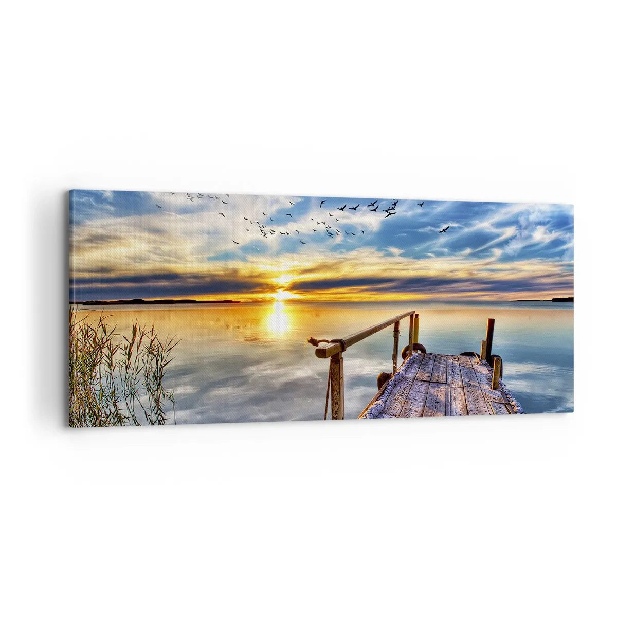 Impression sur toile - Image sur toile - Le vent se repose - 100x40 cm