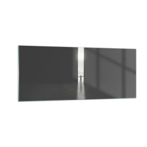 Impression sur verre - Image sur verre - Étape vers un avenir radieux - 100x40 cm