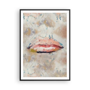 Affiche dans un cadre noir - Poster - Éveil la pensée - 70x100 cm