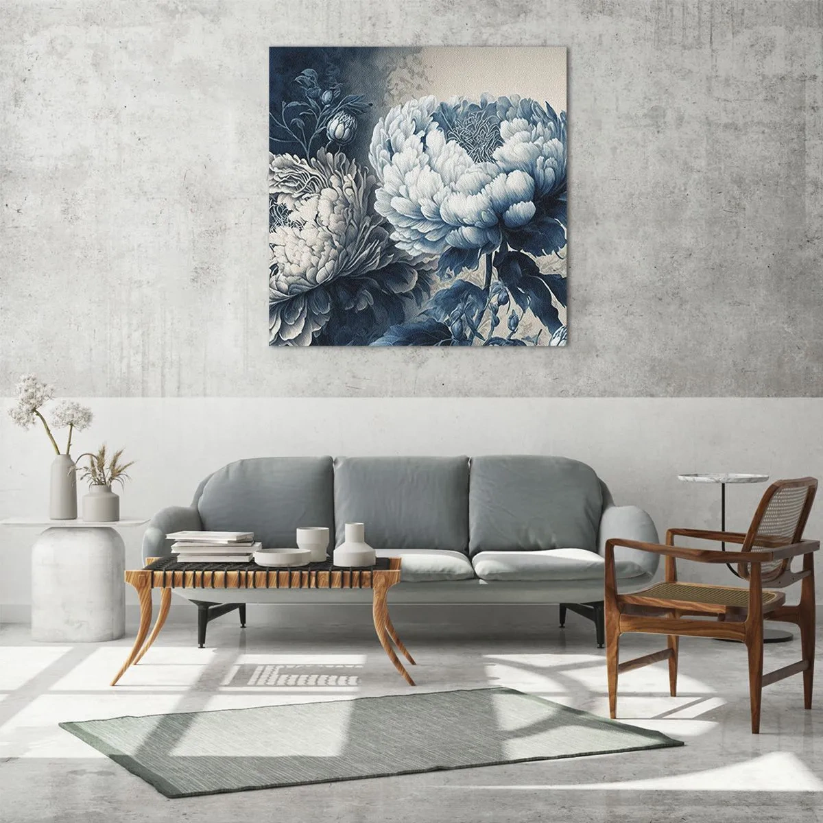 Impression sur verre - Image sur verre - Paire assortie - 40x40 cm