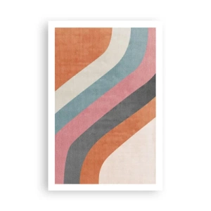 Affiche - Poster - Composition diagonale – mouvement - 61x91 cm