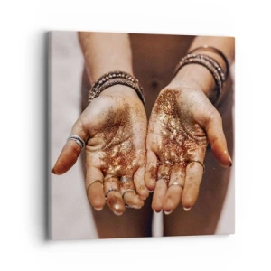 Impression sur toile - Image sur toile - Un don pour vous - 30x30 cm