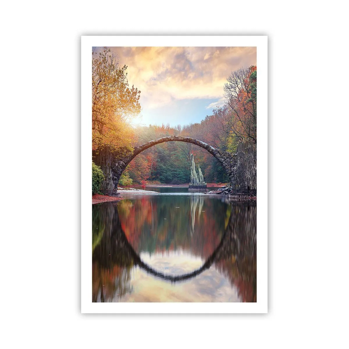 Affiche - Poster - De l'autre cote du miroir - 61x91 cm