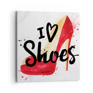 Impression sur toile - Image sur toile - L'amour a plusieurs noms - 70x70 cm