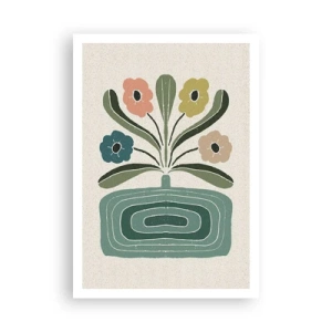 Affiche - Poster - Bouquet symétrique - 70x100 cm