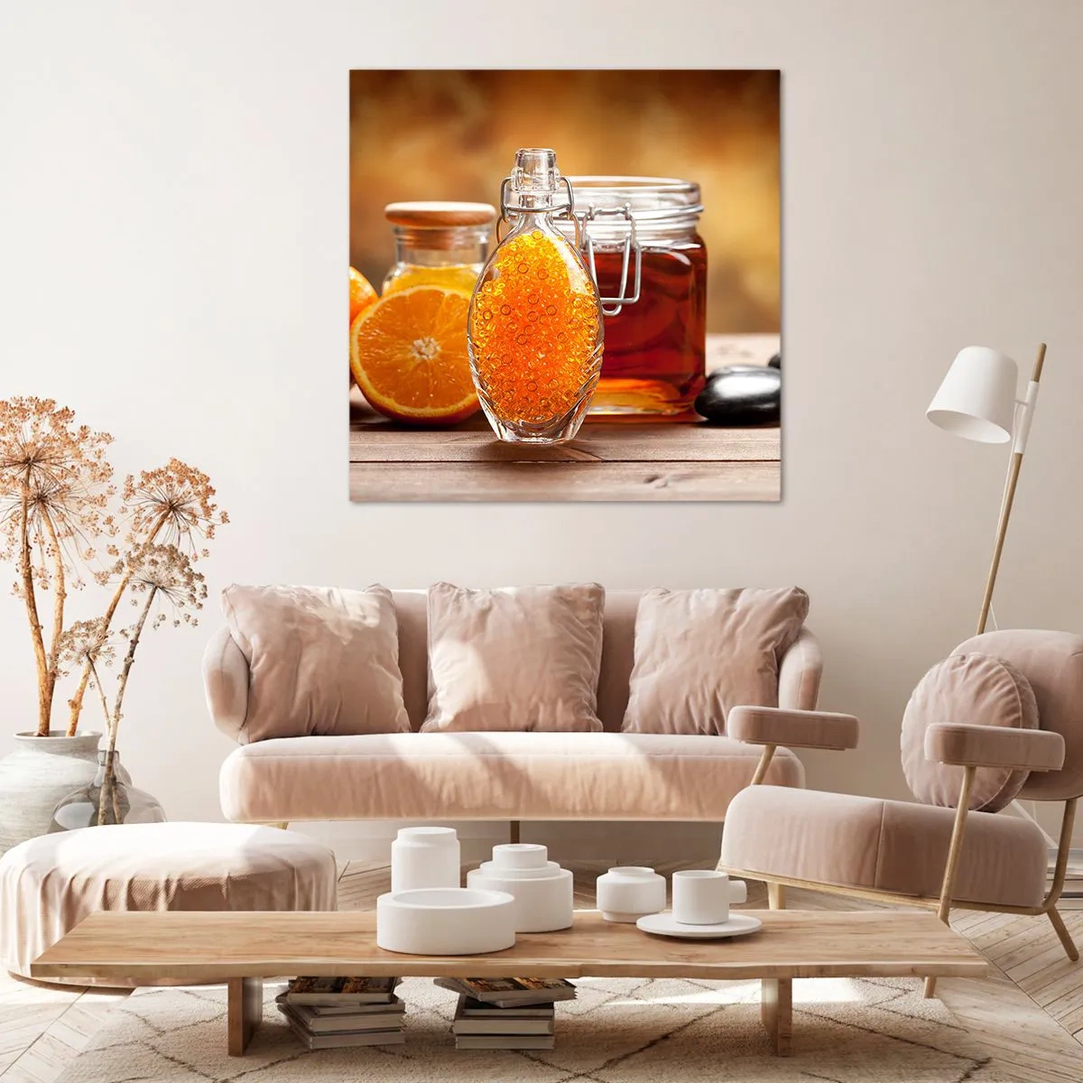 Impression sur toile - Image sur toile - Saveurs et arômes ensoleillés - 70x70 cm