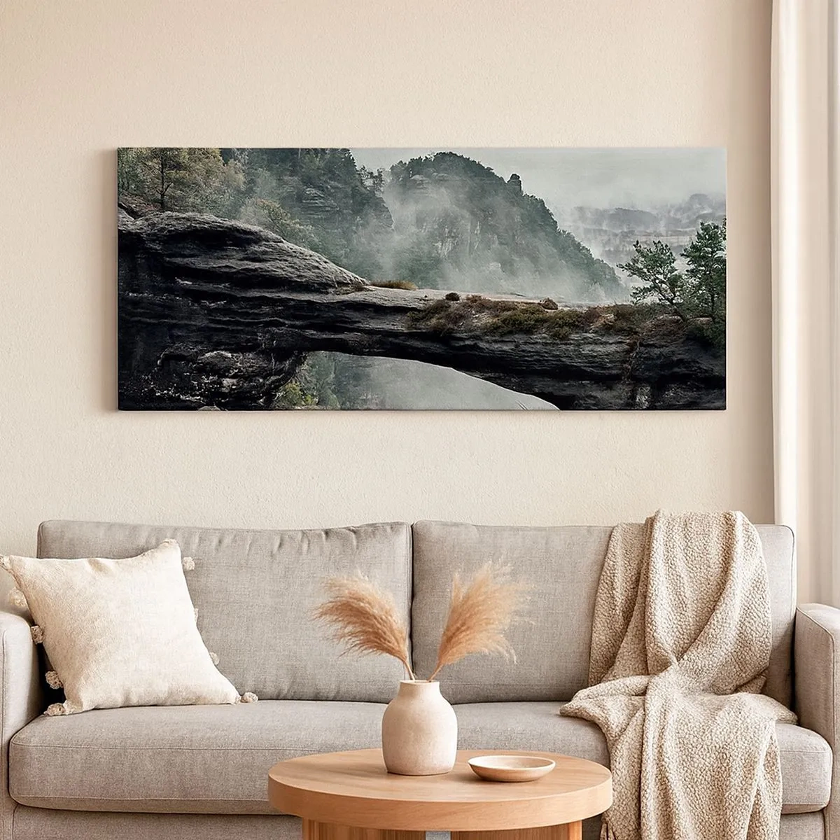 Impression sur toile - Image sur toile - L'aventure est sur le point de commencer - 100x40 cm