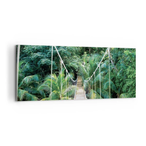 Impression sur toile - Image sur toile - Welcome to the jungle! - 100x40 cm