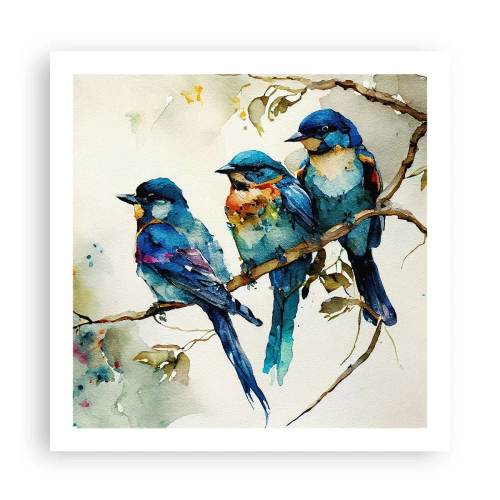 Affiche - Poster - A-t-il été offensé ? - 60x60 cm