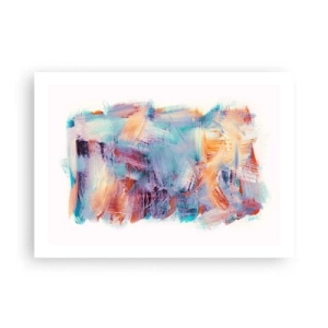 Affiche - Poster - Un désordre coloré - 70x50 cm