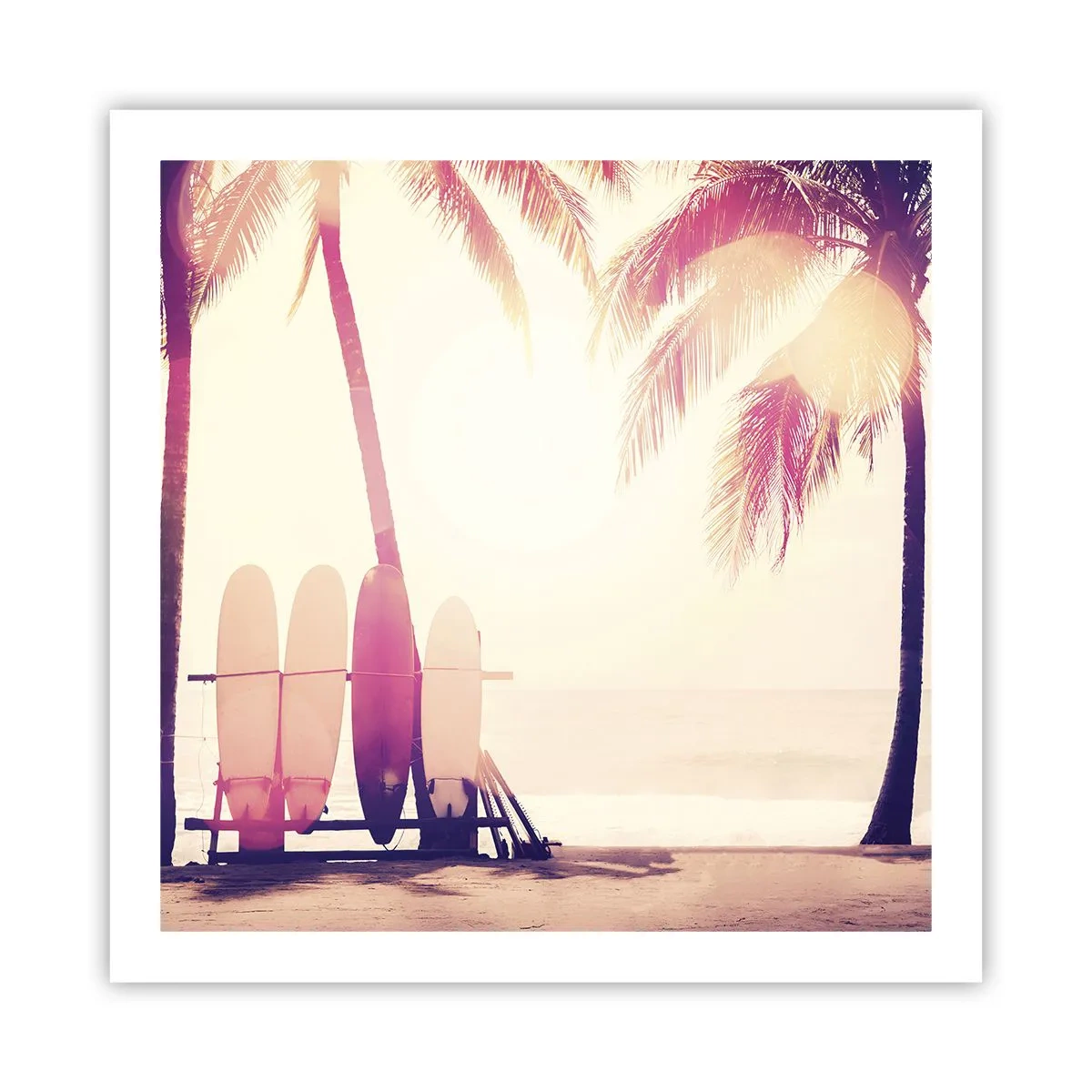 Affiche - Poster - Ca va être une journée magnifique - 60x60 cm