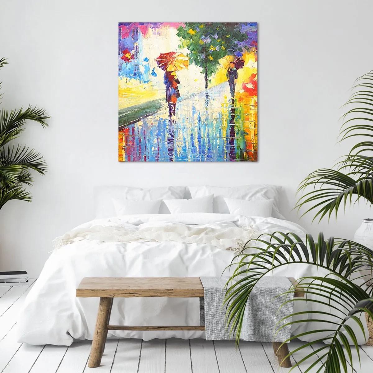 Impression sur toile - Image sur toile - Et tout est clair - 60x60 cm