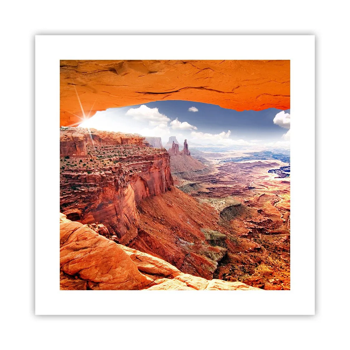 Affiche - Poster - Sculpté par la nature elle-même - 40x40 cm