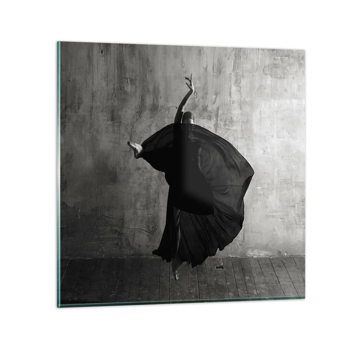 Impression sur verre - Image sur verre - Pas plein de passion - 50x50 cm