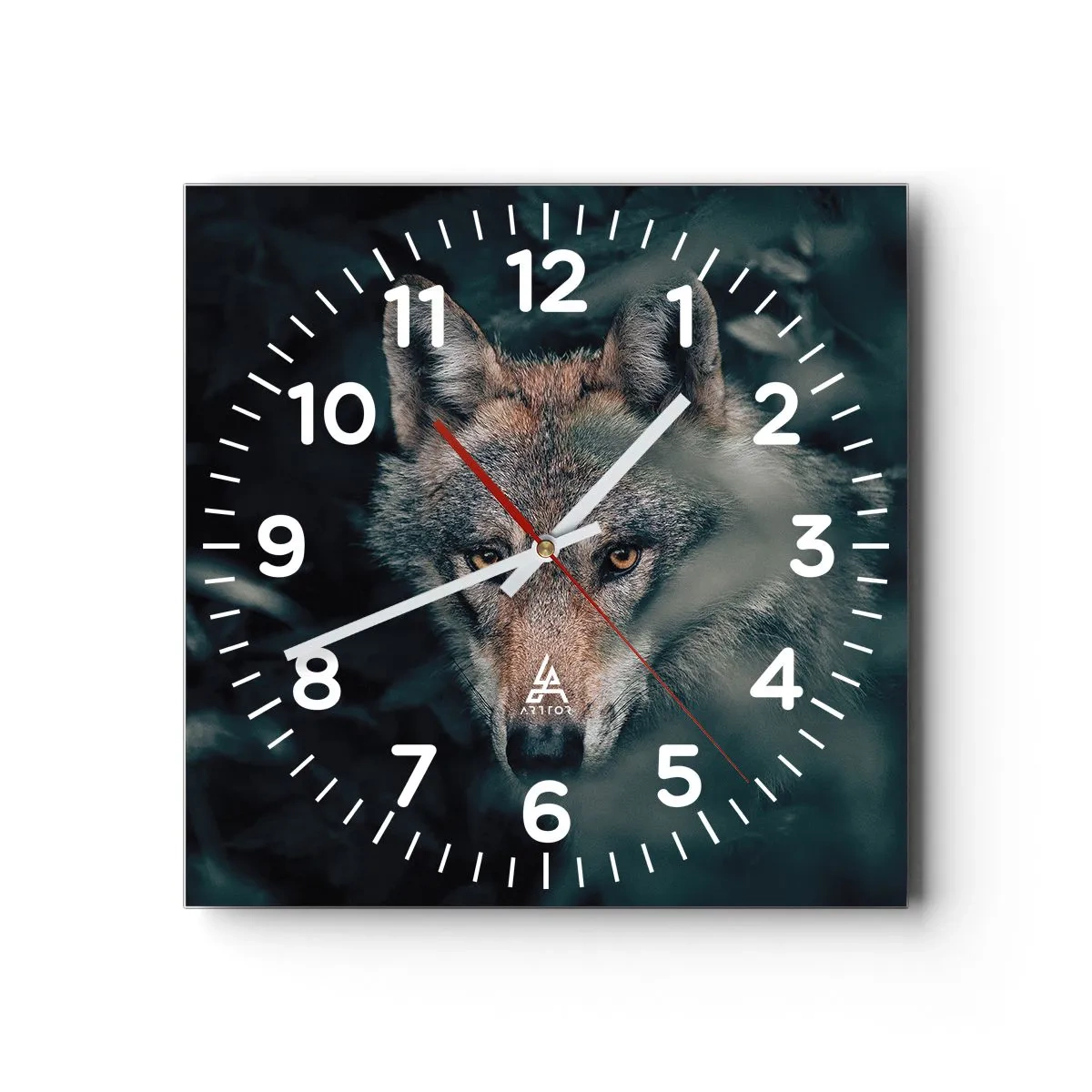 Horloge murale - Pendule murale - Chasseur - 40x40 cm