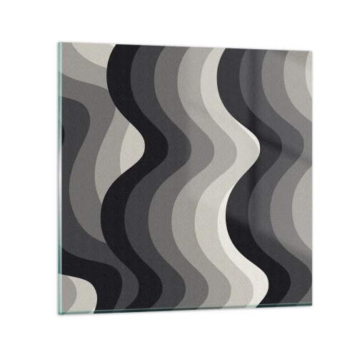 Impression sur verre - Image sur verre - Vague après vague - 30x30 cm