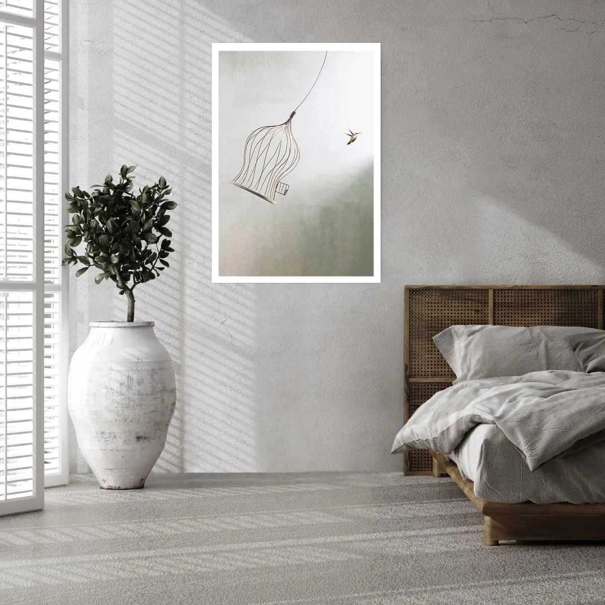 Affiche - Poster - Dans son élément - 70x100 cm