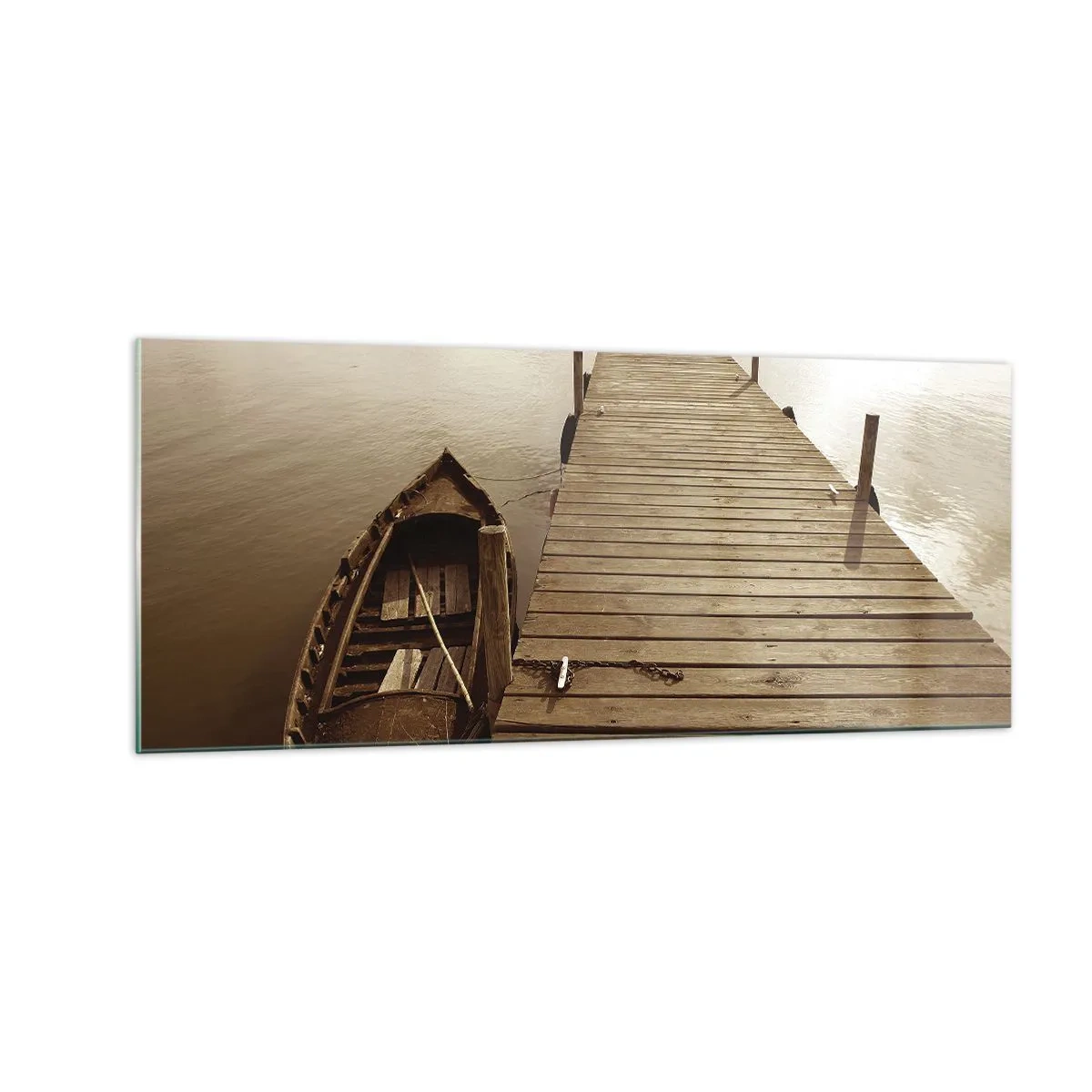 Impression sur verre - Image sur verre - Le grand silence - 100x40 cm