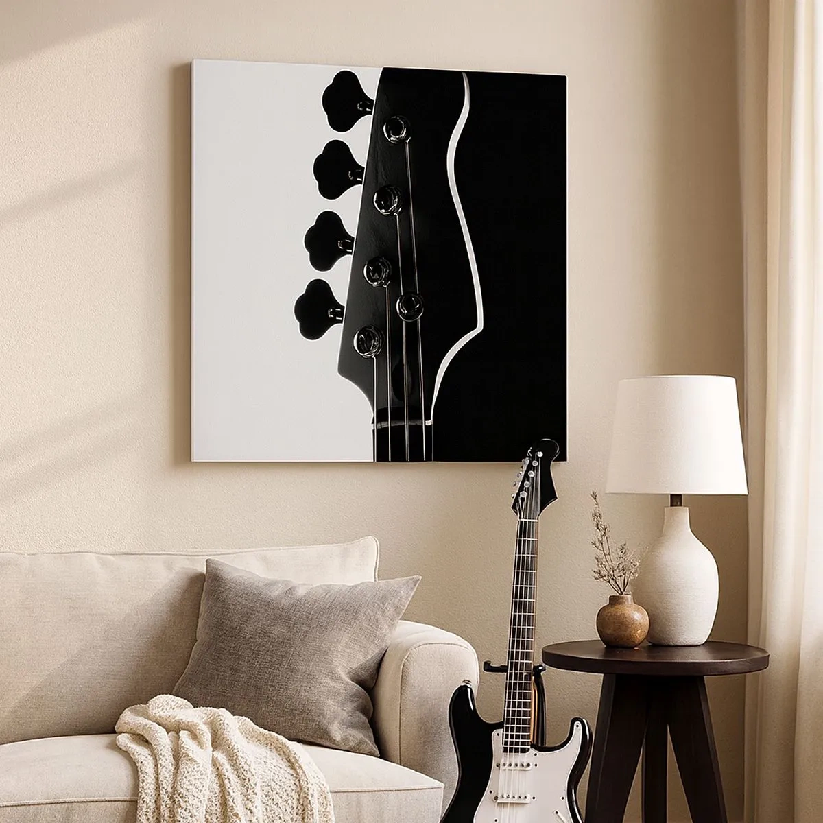 Impression sur toile - Image sur toile - Silence de roche - 30x30 cm