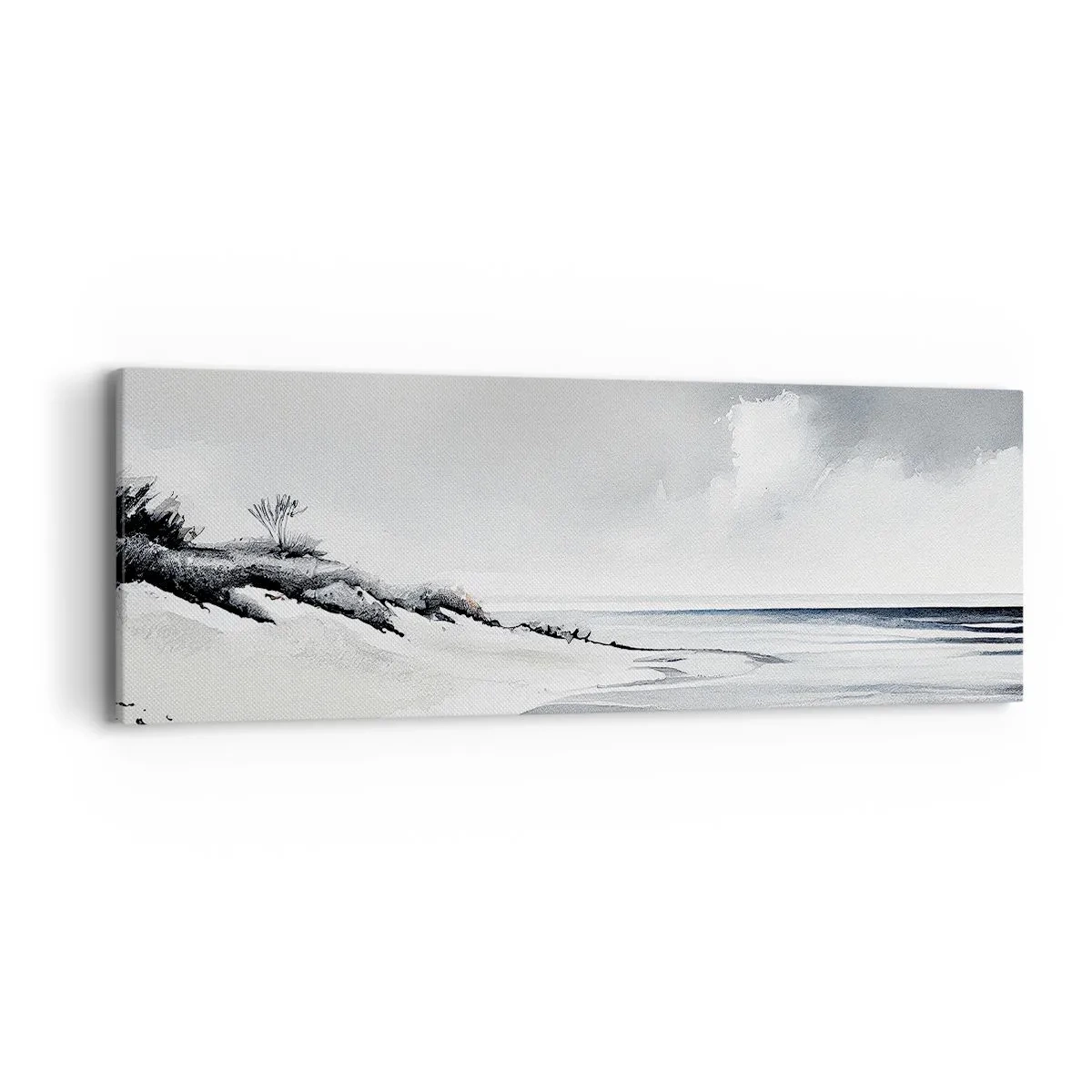 Impression sur toile - Image sur toile - Ensemble depuis toujours - 90x30 cm