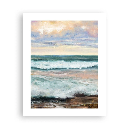 Affiche - Poster - Ici tu adouciras ton âme - 40x50 cm