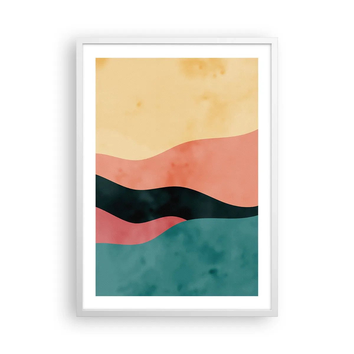 Affiche dans un cadre blanc - Poster - Conformité non-conforme - 50x70 cm